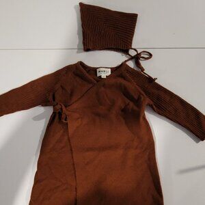 Mailing designer brand rust layette set baby